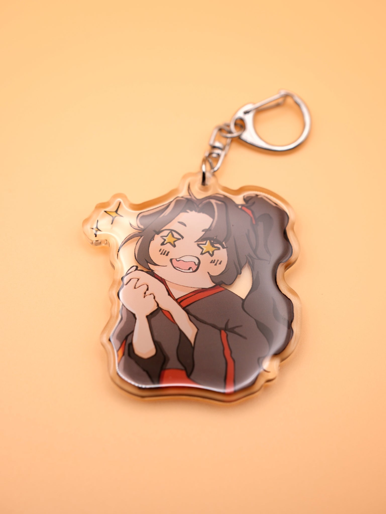 Sparkle Eyes Acrylic Keychain