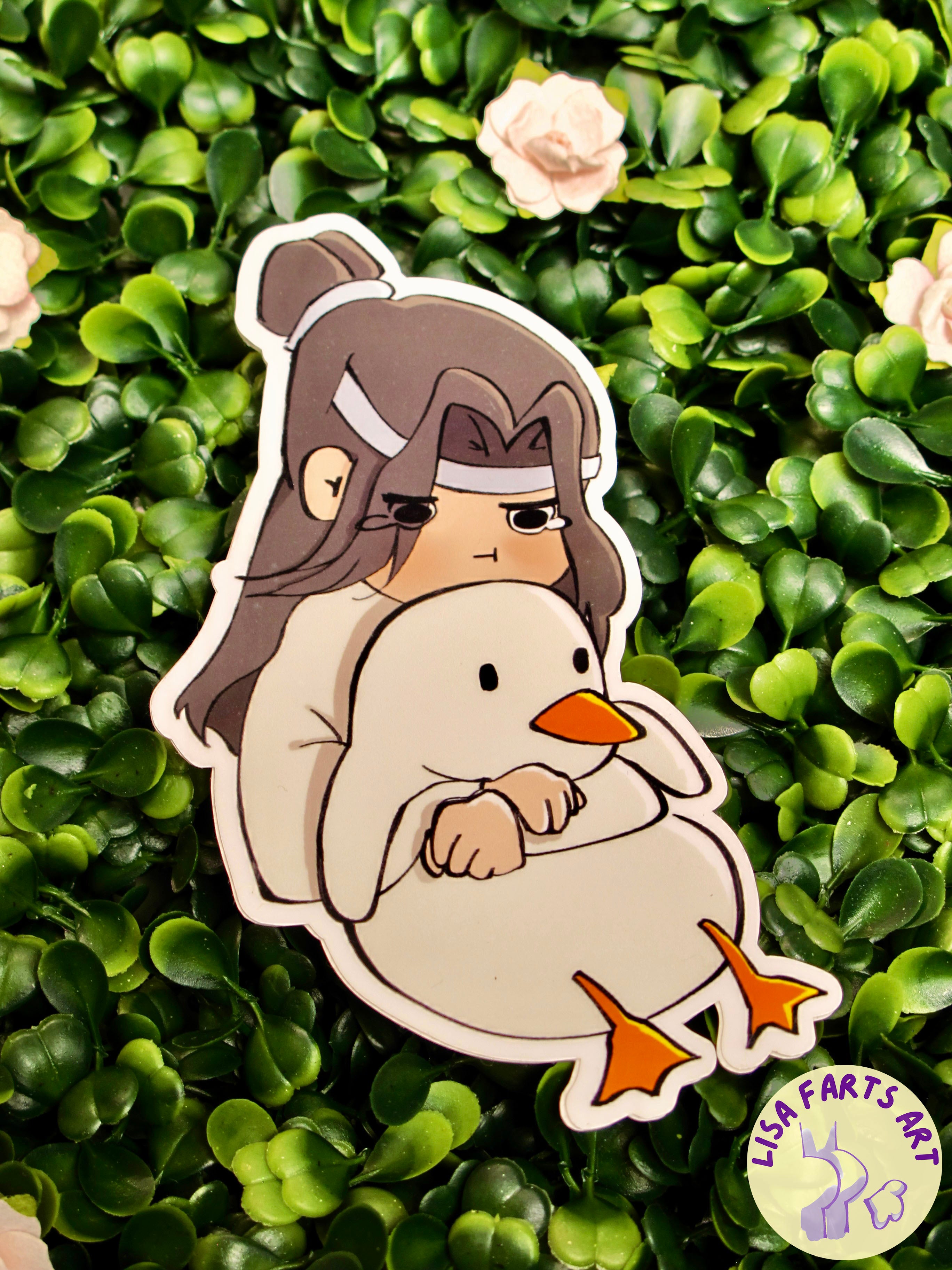 Duck Plushie Sticker