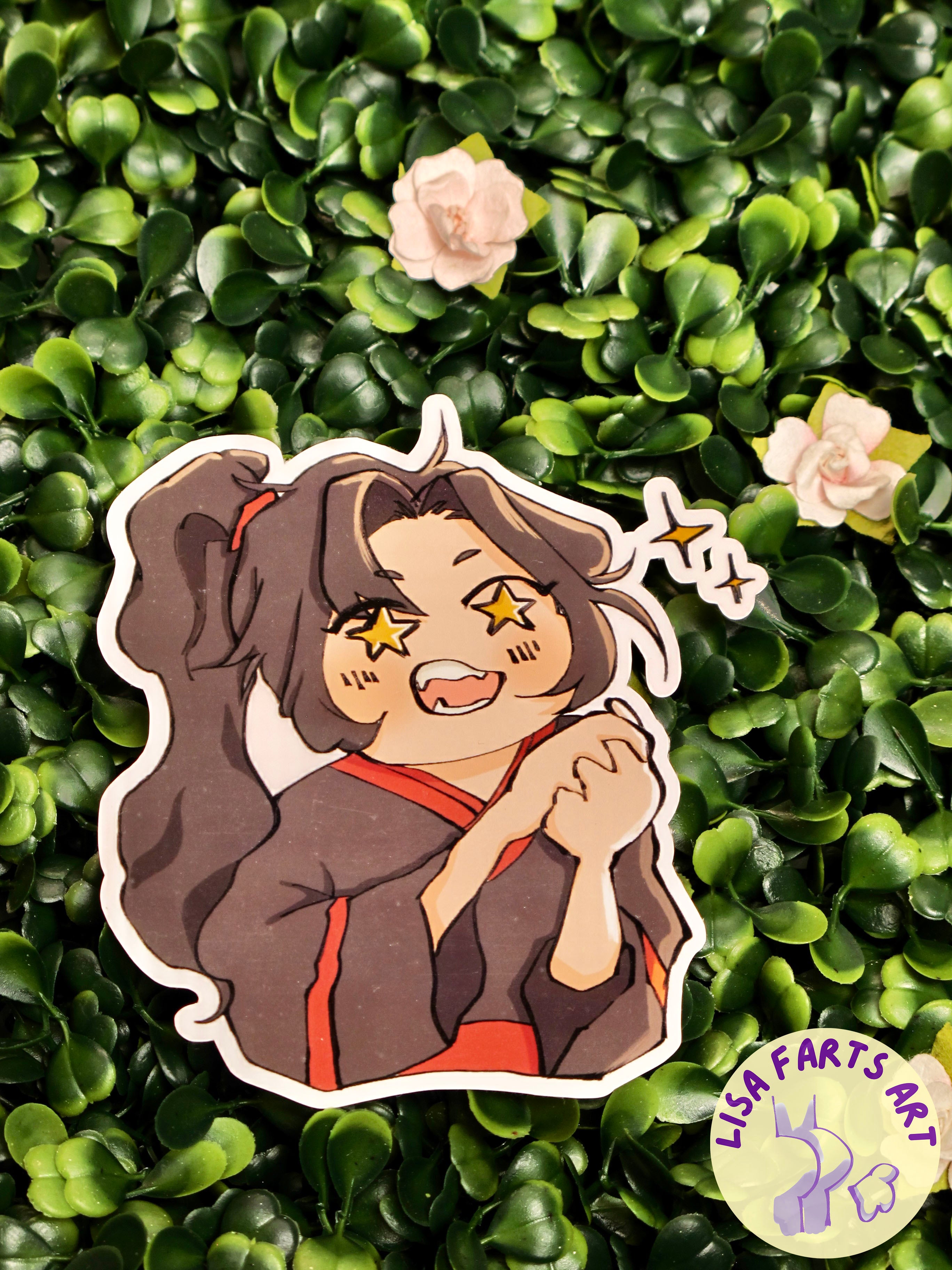 Yes it's him the sticker
