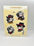 Howdy Sticker Sheet