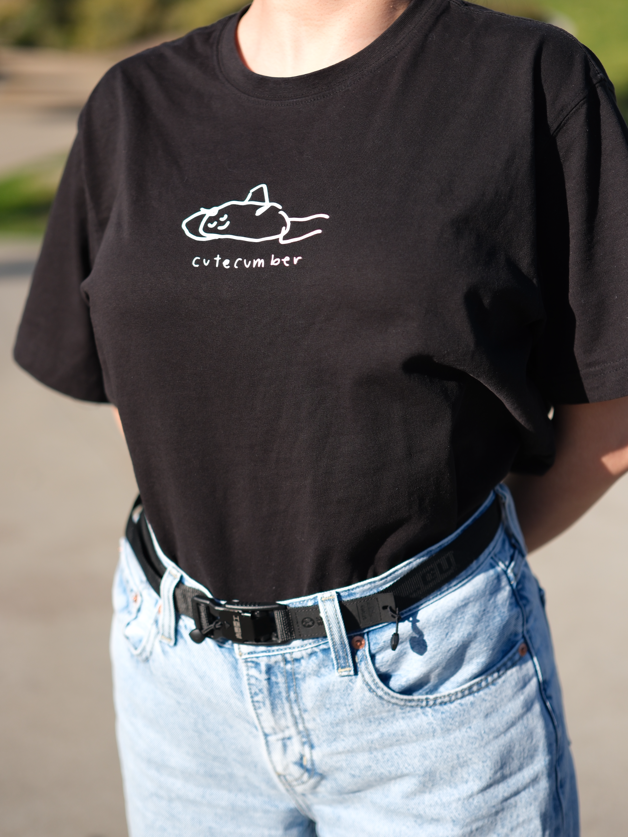 Cutecumber unisex box tee