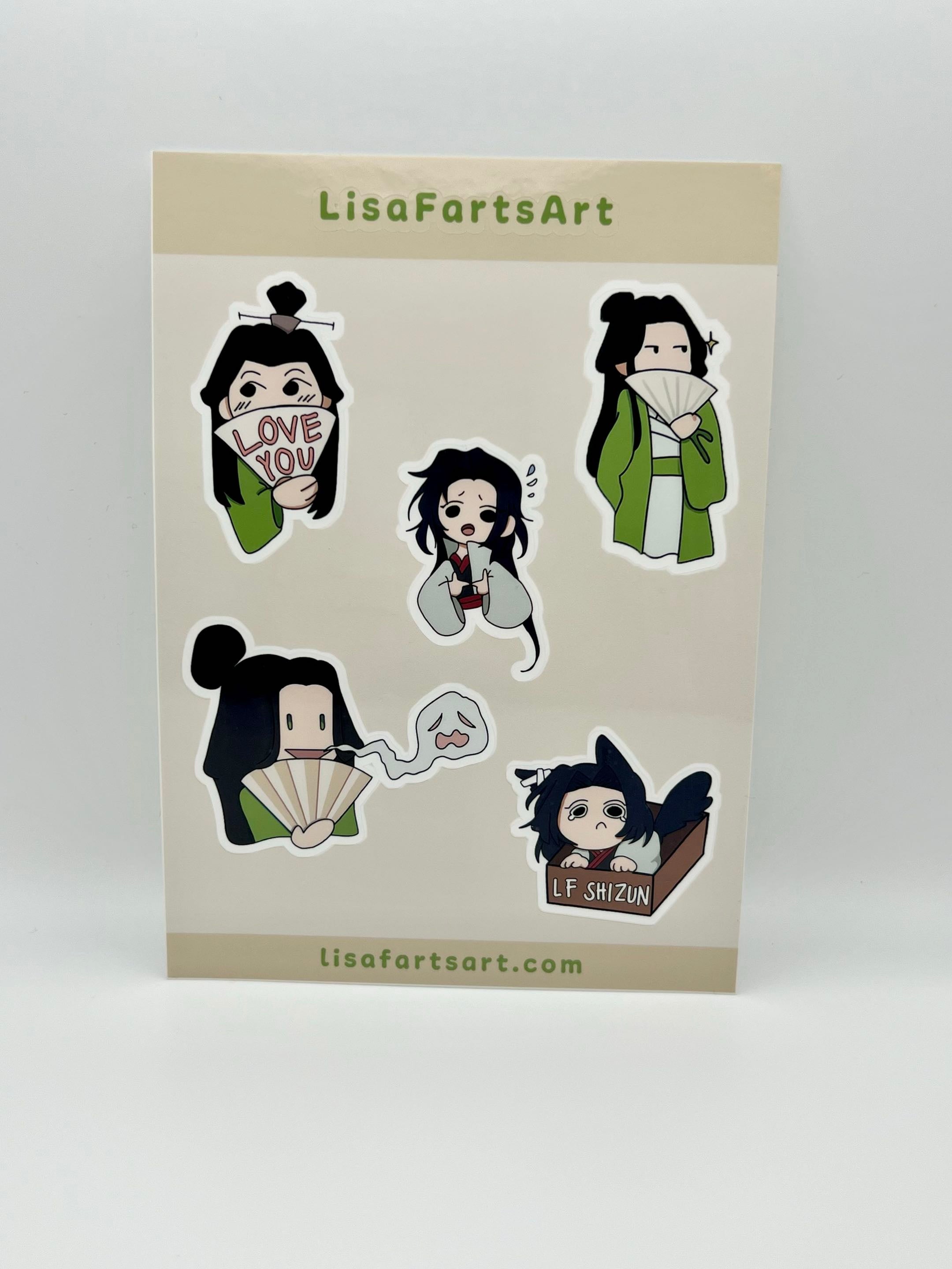 LF Shizun Sticker Sheet